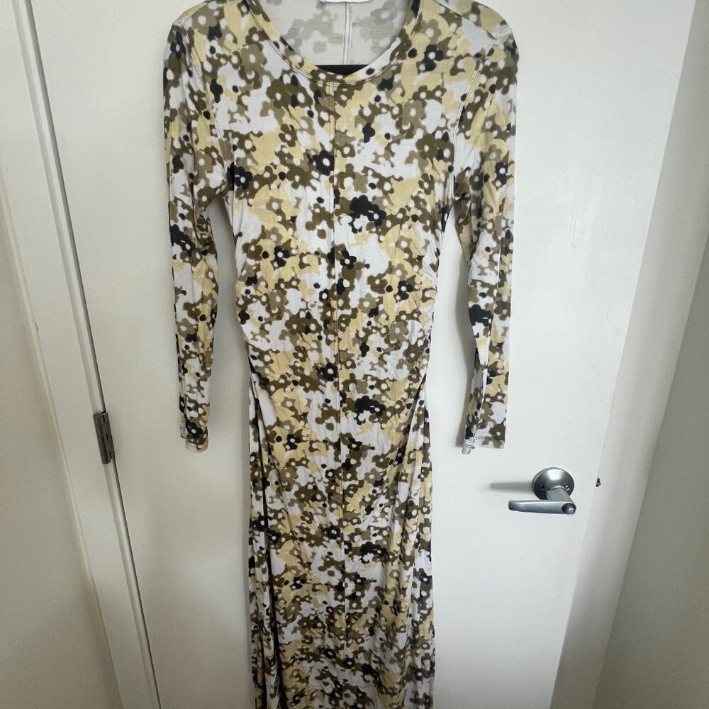 Samsoe Rosie Dress in Camo - Size Medium - Picture 4 of 6